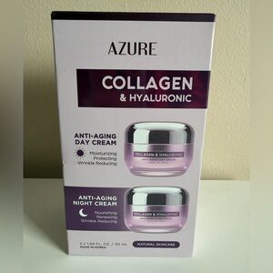 Azure Collagen & Hyaluronic Anti-Aging Day and Night Cream